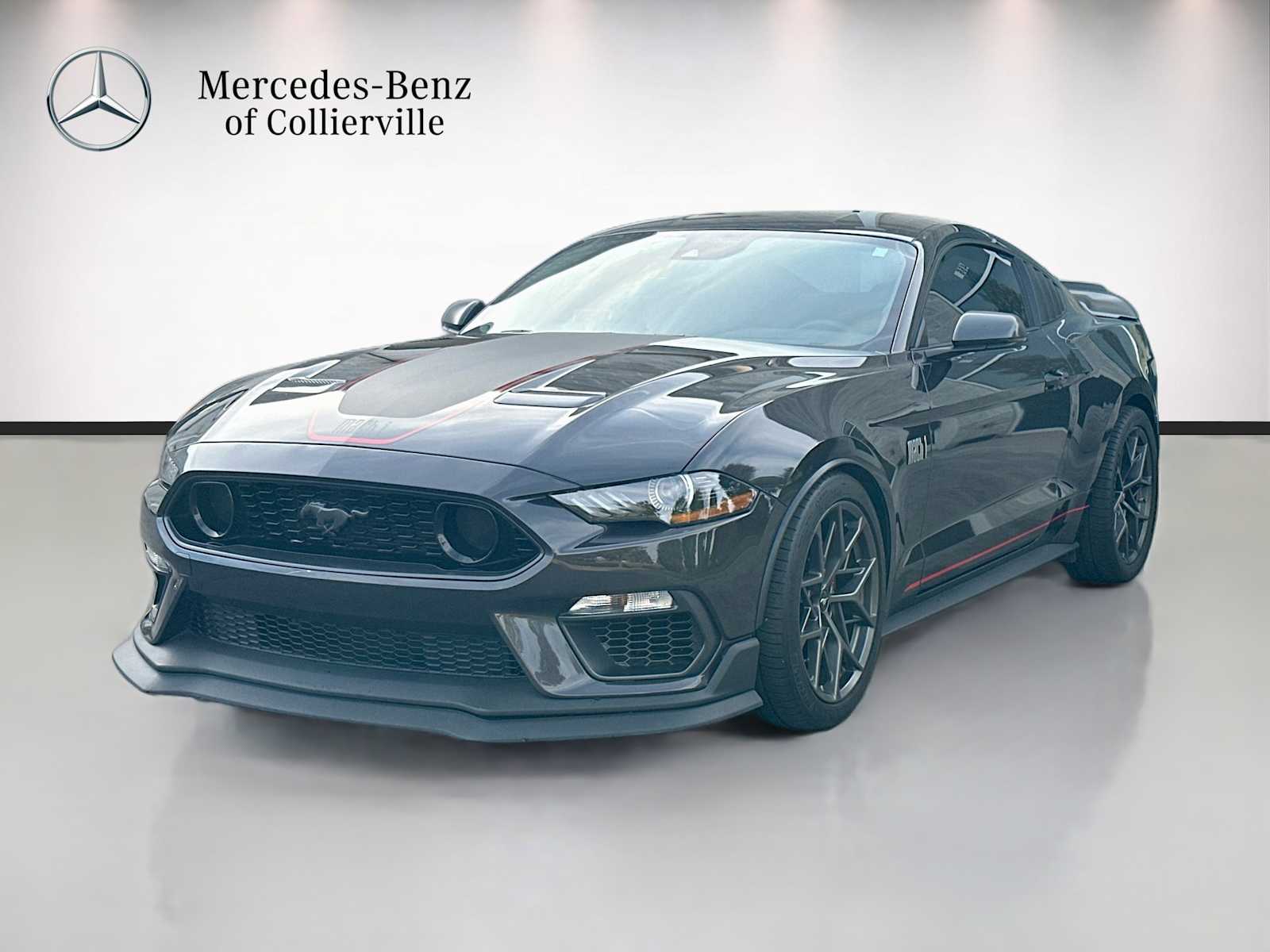 Dark Matter Gray Metallic 2022 Ford Mustang Coupe Rear-Wheel Drive 6-Speed Manual