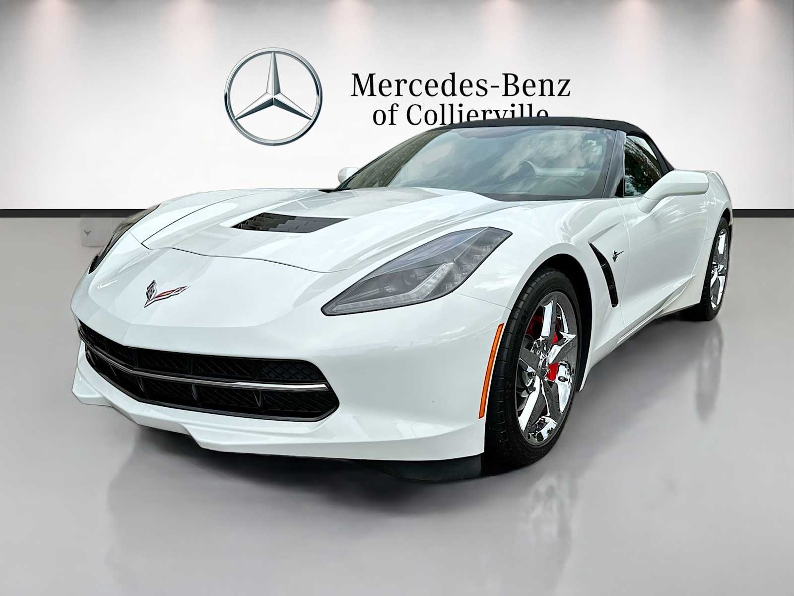 Arctic White 2014 Chevrolet Corvette Stingray 2LT Convertible RWD Convertible Rear-Wheel Drive 6-Speed Automatic