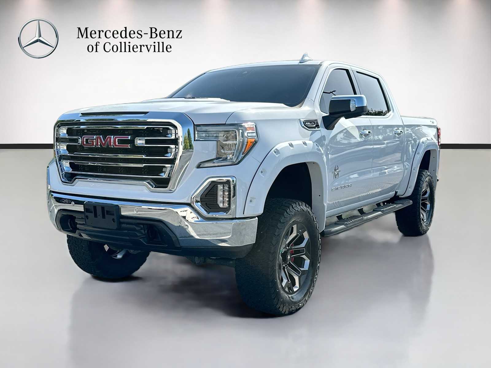 Summit White 2019 GMC Sierra 1500 Pickup Truck Four-Wheel Drive 8-Speed Automatic