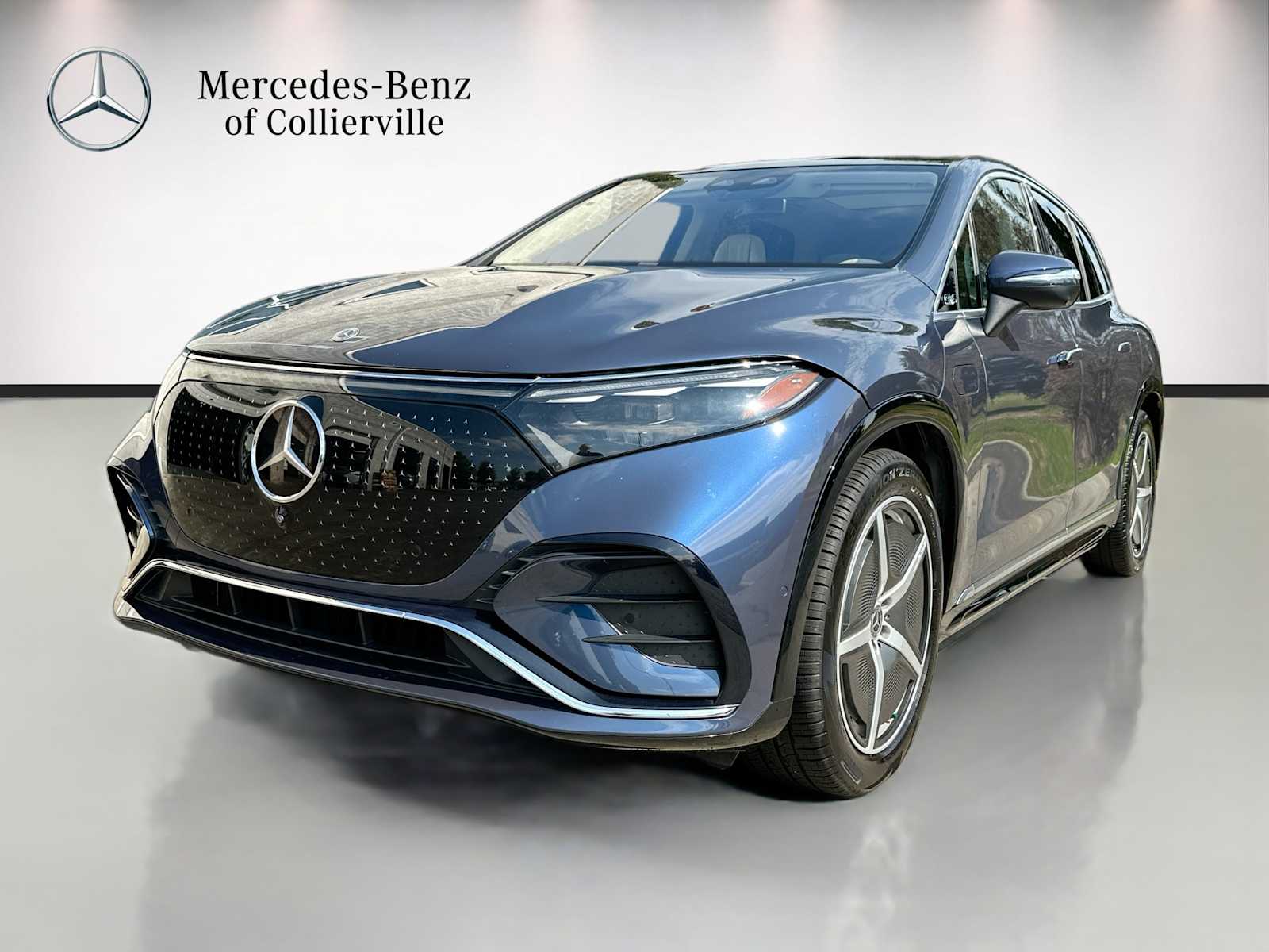 Twilight Blue Metallic 2023 Mercedes-Benz EQS Sedan All-Wheel Drive 1-Speed Automatic