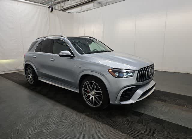 Cirrus Silver Metallic 2024 Mercedes-Benz GLE AMG GLE 63 S 4MATIC+ SUV / Crossover All-Wheel Drive 9-Speed Automatic