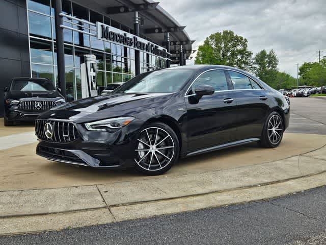 Night Black 2025 Mercedes-Benz CLA AMG CLA 35 4MATIC Coupe All-Wheel Drive 8-Speed Automatic