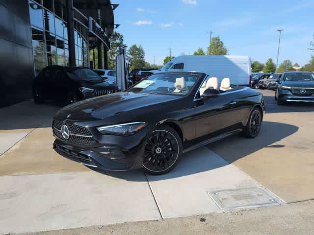 Obsidian Black Metallic 2026 Mercedes-Benz CLE 450 4MATIC Convertible All-Wheel Drive 9-Speed Automatic