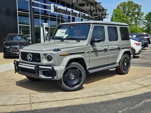 Gray (MANUFAKTUR Arabian Grey) 2026 Mercedes-Benz G-Class AMG G 63 4MATIC SUV / Crossover All-Wheel Drive 9-Speed Automatic