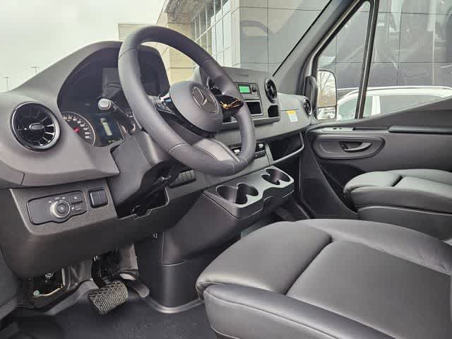 Arctic White 2026 Mercedes-Benz Sprinter Cargo Van All-Wheel Drive 9-Speed Automatic