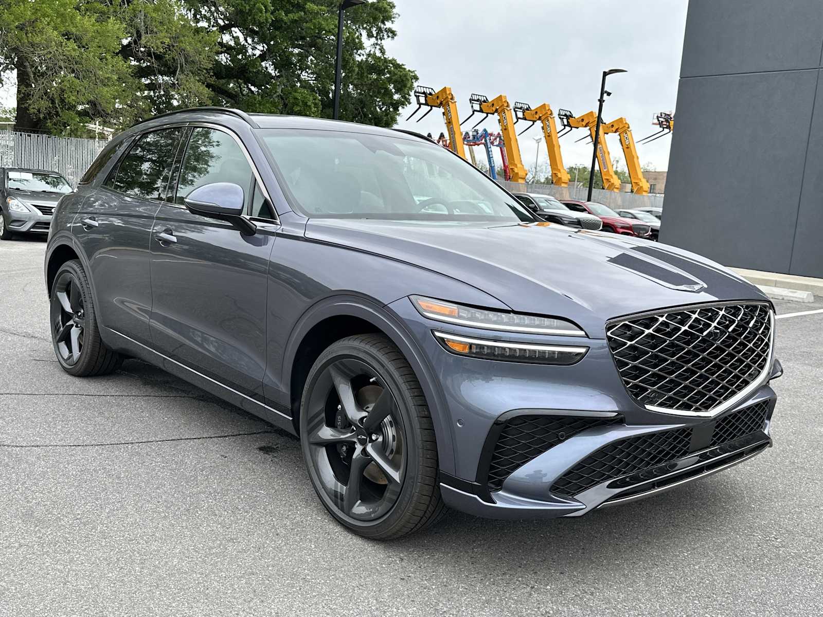 Ceres Blue 2026 Genesis GV70 3.5T Sport Prestige AWD SUV / Crossover All-Wheel Drive 8-Speed Automatic