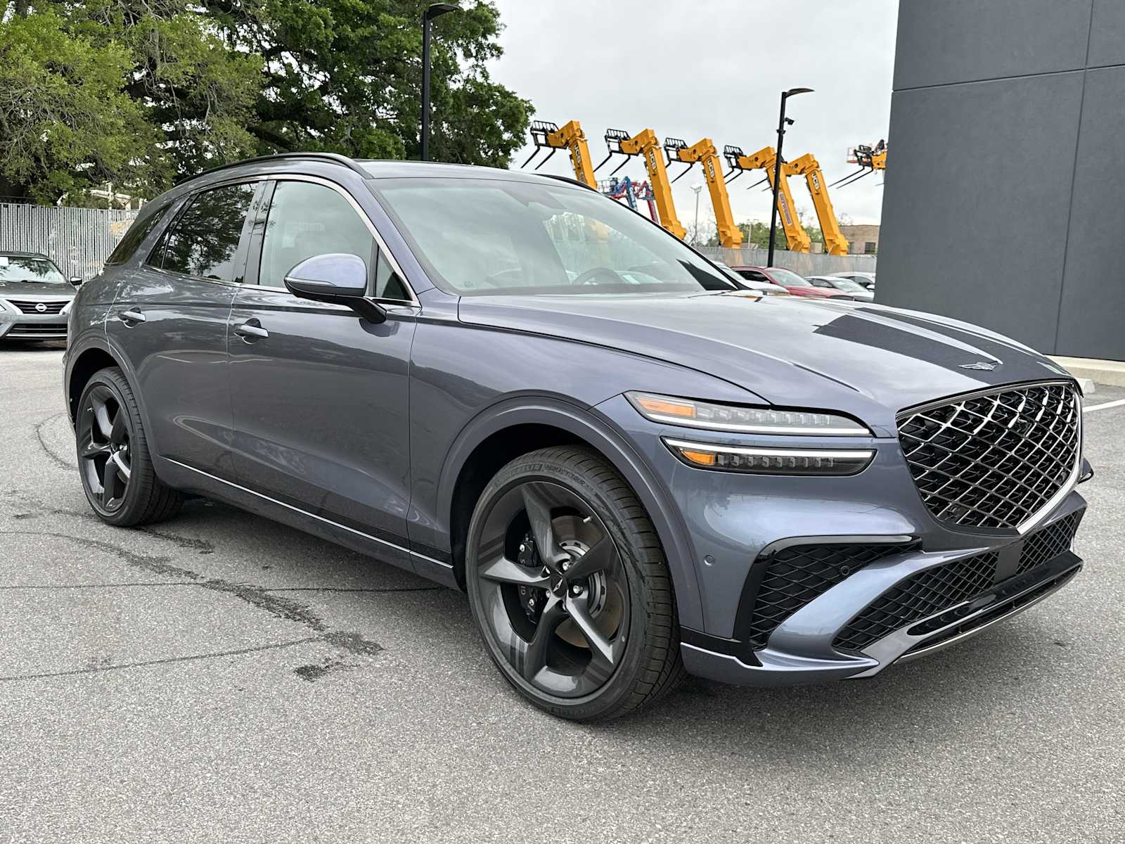 Ceres Blue 2026 Genesis GV70 3.5T Sport Prestige AWD SUV / Crossover All-Wheel Drive 8-Speed Automatic