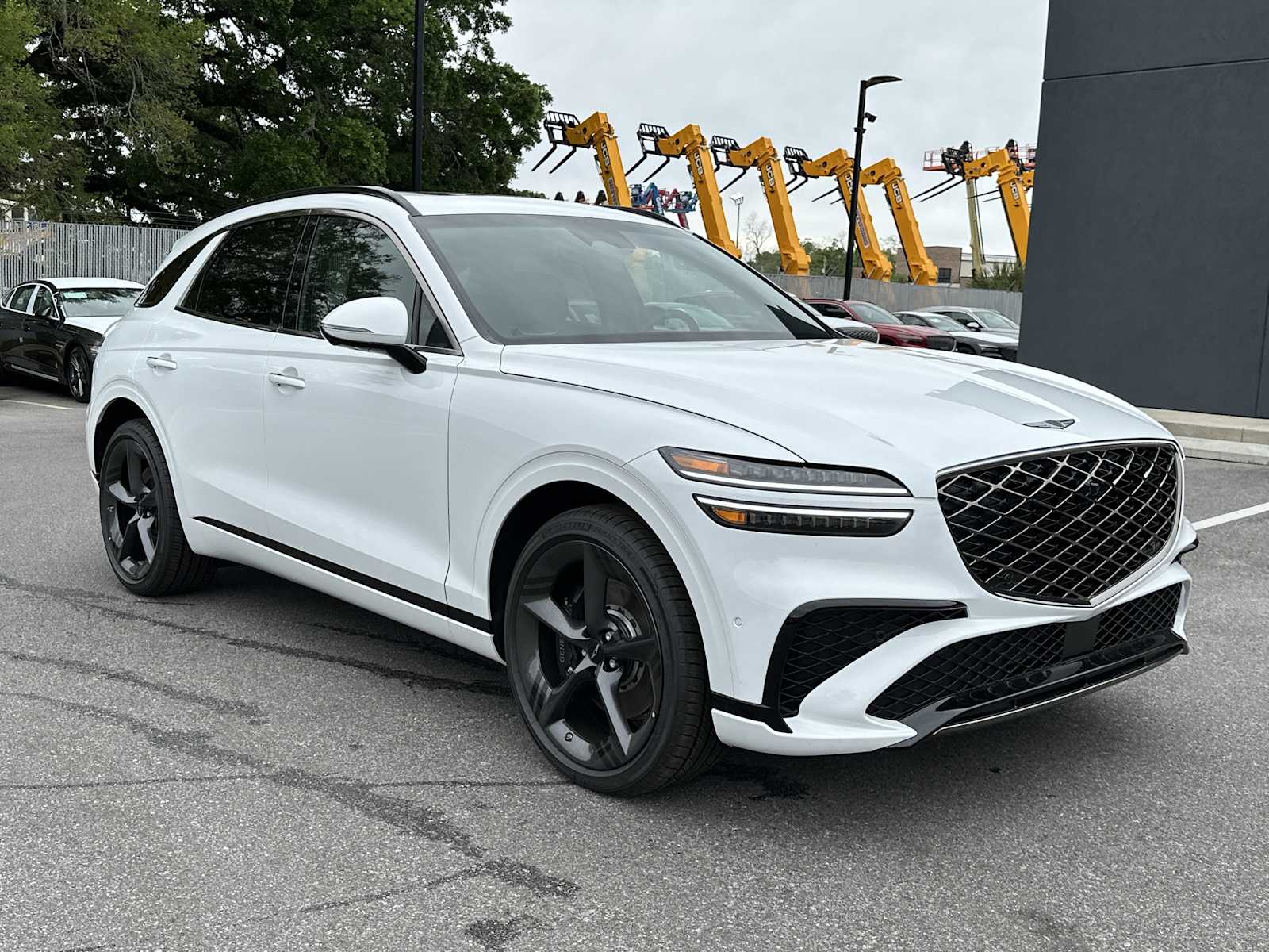 Alta White 2026 Genesis GV70 2.5T Sport Prestige AWD SUV / Crossover All-Wheel Drive 8-Speed Automatic
