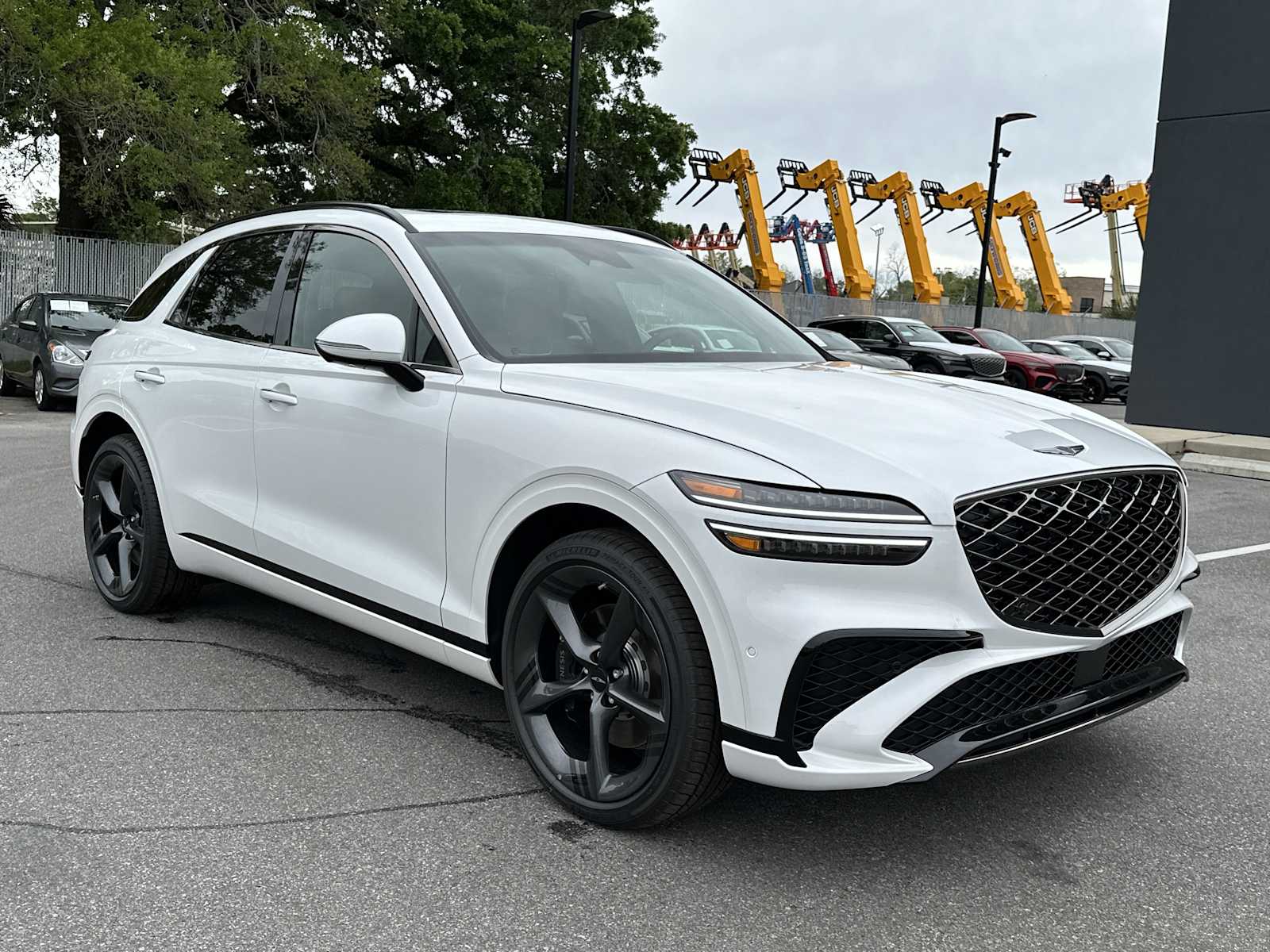 Uyuni White 2026 Genesis GV70 2.5T Sport Prestige AWD SUV / Crossover All-Wheel Drive 8-Speed Automatic