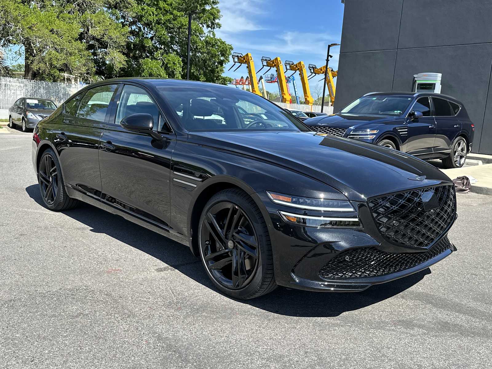 Vik Black 2026 Genesis G80 3.5T Prestige Black AWD Sedan All-Wheel Drive 8-Speed Automatic