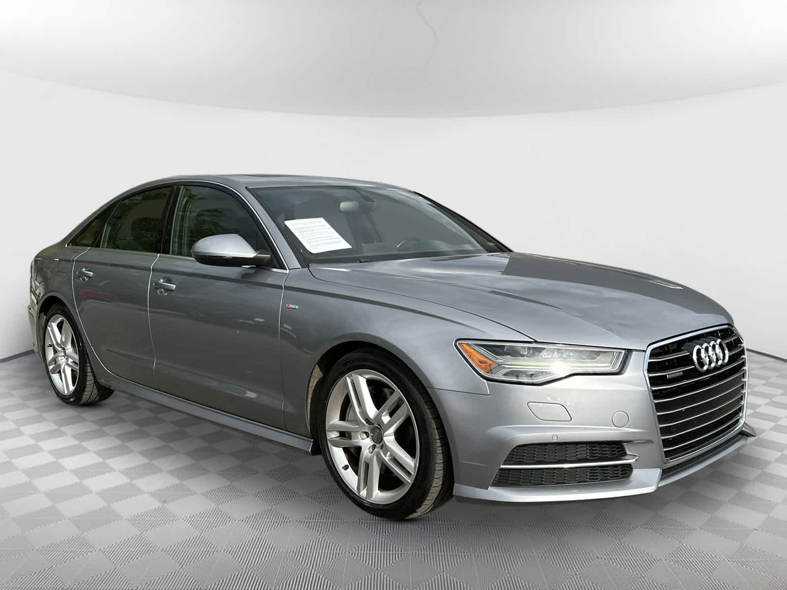 Tornado Gray Metallic 2016 Audi A6 2.0T quattro Premium Plus Sedan AWD Sedan All-Wheel Drive 8-Speed Automatic