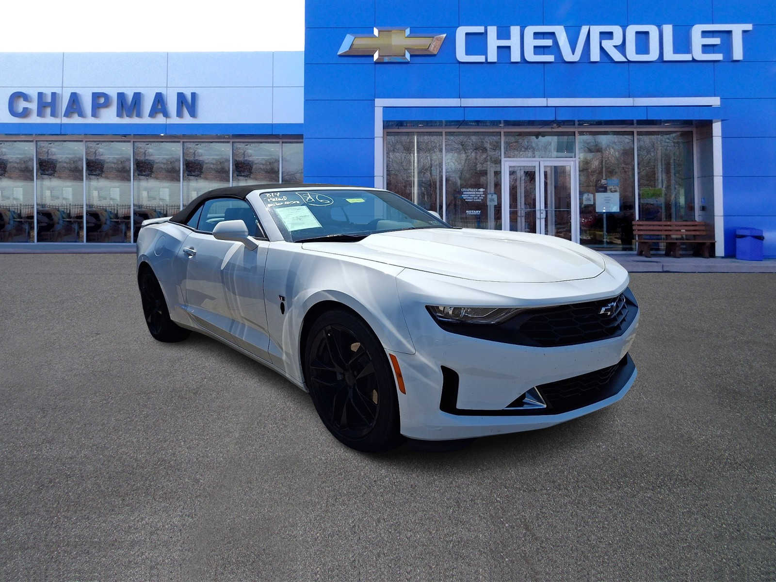 Summit White 2023 Chevrolet Camaro Convertible Rear-Wheel Drive Automatic