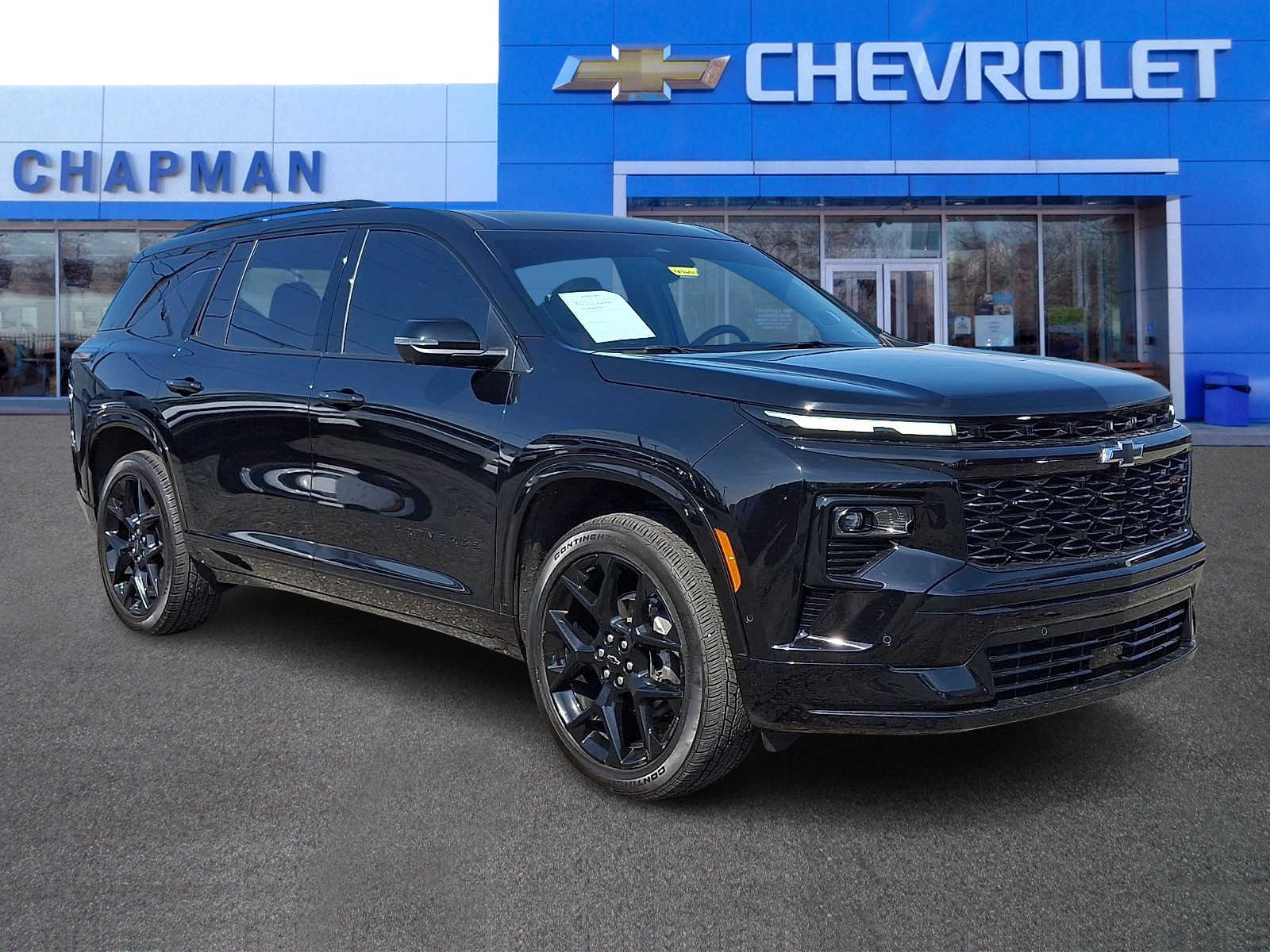 Mosaic Black Metallic 2025 Chevrolet Traverse RS AWD SUV / Crossover Four-Wheel Drive 8-Speed Automatic