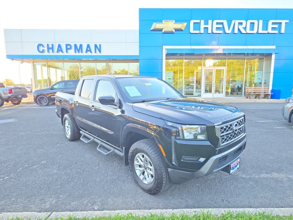 Super Black 2024 Nissan Frontier Pickup Truck Four-Wheel Drive 9-Speed Automatic