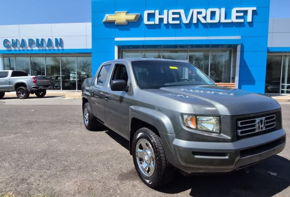 Nimbus Gray Metallic 2008 Honda Ridgeline RT Pickup Truck Four-Wheel Drive 5-Speed Automatic