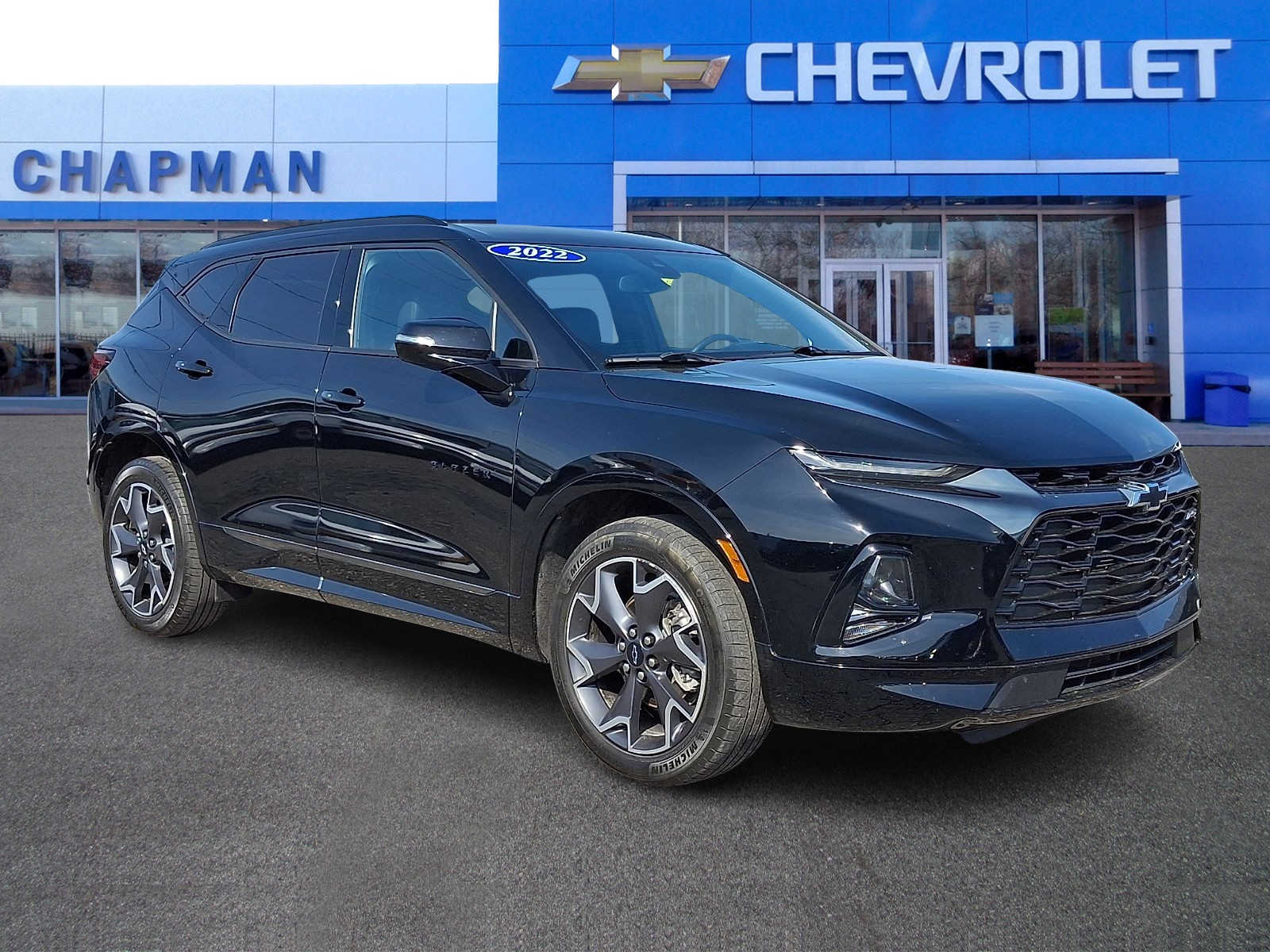 Black 2022 Chevrolet Blazer RS AWD SUV / Crossover All-Wheel Drive 9-Speed Automatic