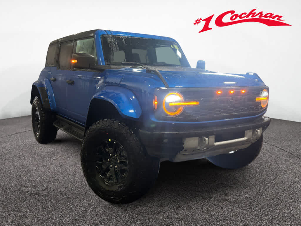 Velocity Blue Metallic 2025 Ford Bronco Raptor 4WD SUV / Crossover Four-Wheel Drive Automatic