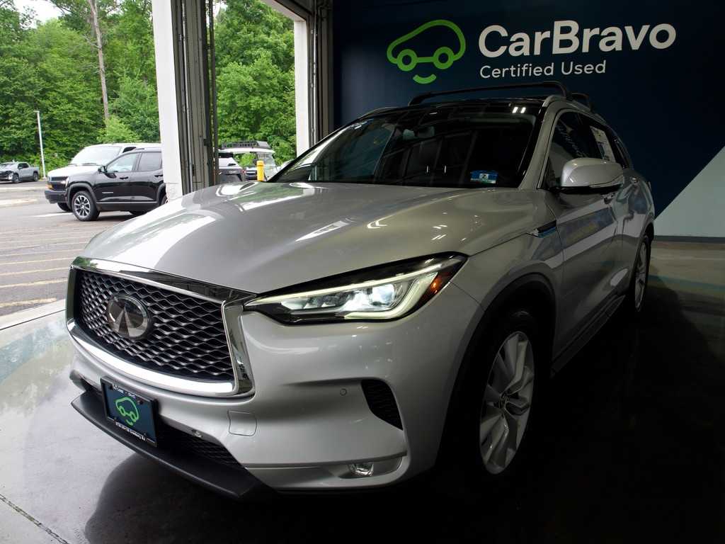 Gray (Liquid Platinum) 2019 INFINITI QX50 Essential AWD SUV / Crossover All-Wheel Drive Continuously Variable Transmission