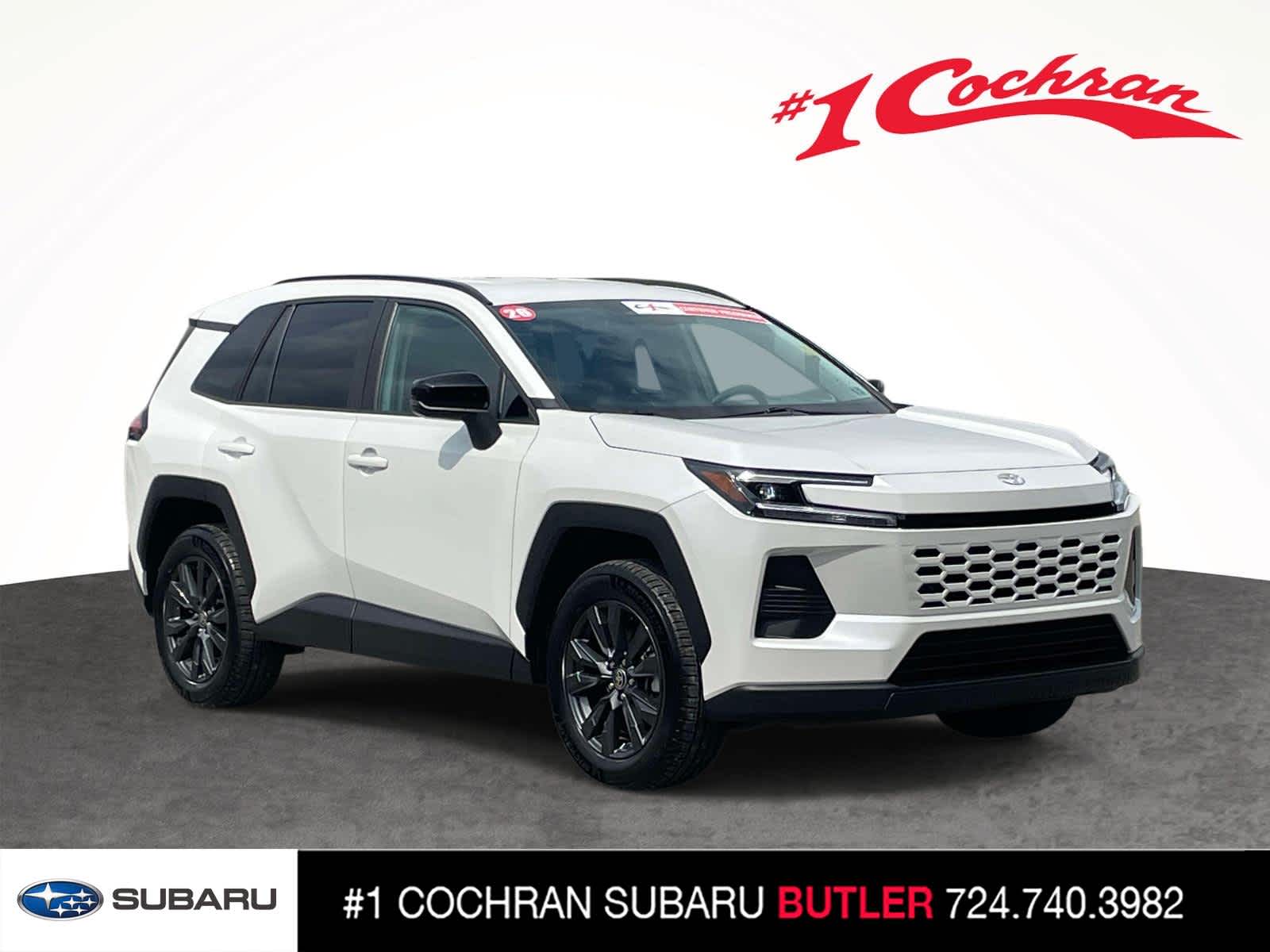 White (Wind Chill Pearl) 2026 Toyota RAV4 SUV / Crossover All-Wheel Drive Continuously Variable Transmission