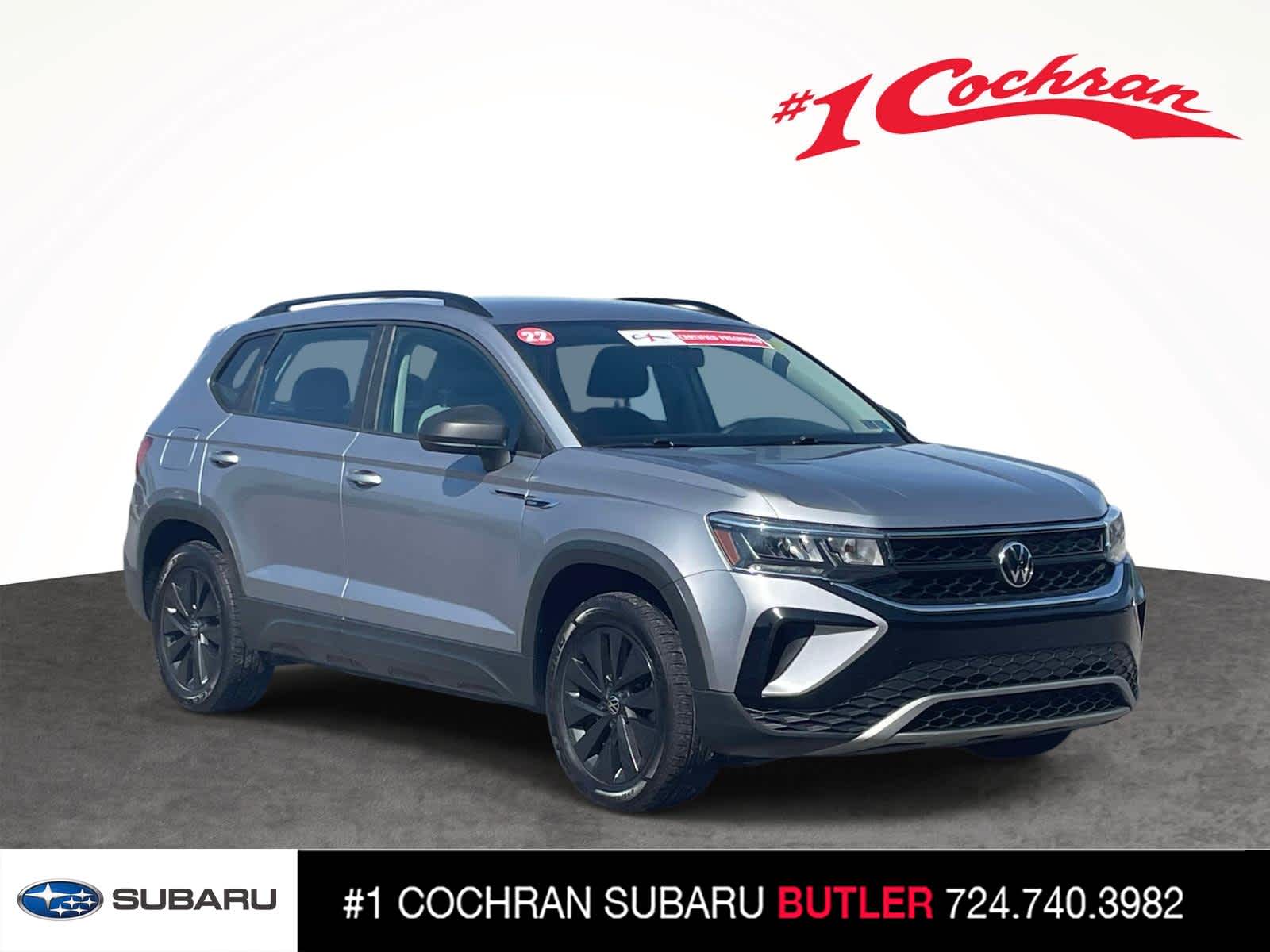 PYRITE SILVER 2022 Volkswagen Taos SUV / Crossover All-Wheel Drive 7-Speed Automatic