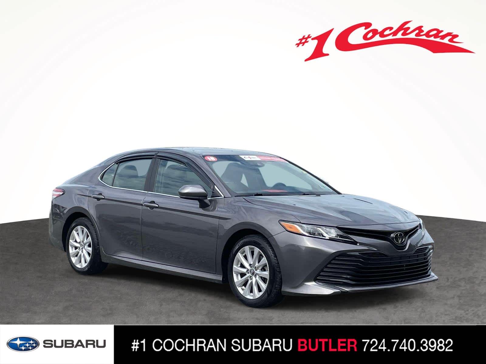 Predawn Gray Mica 2018 Toyota Camry Sedan Front-Wheel Drive 8-Speed Automatic