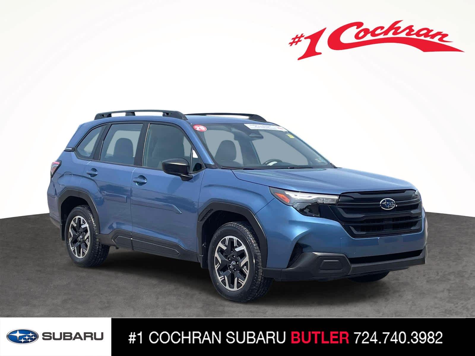 Horizon Blue Pearl 2025 Subaru Forester SUV / Crossover Continuously Variable Transmission