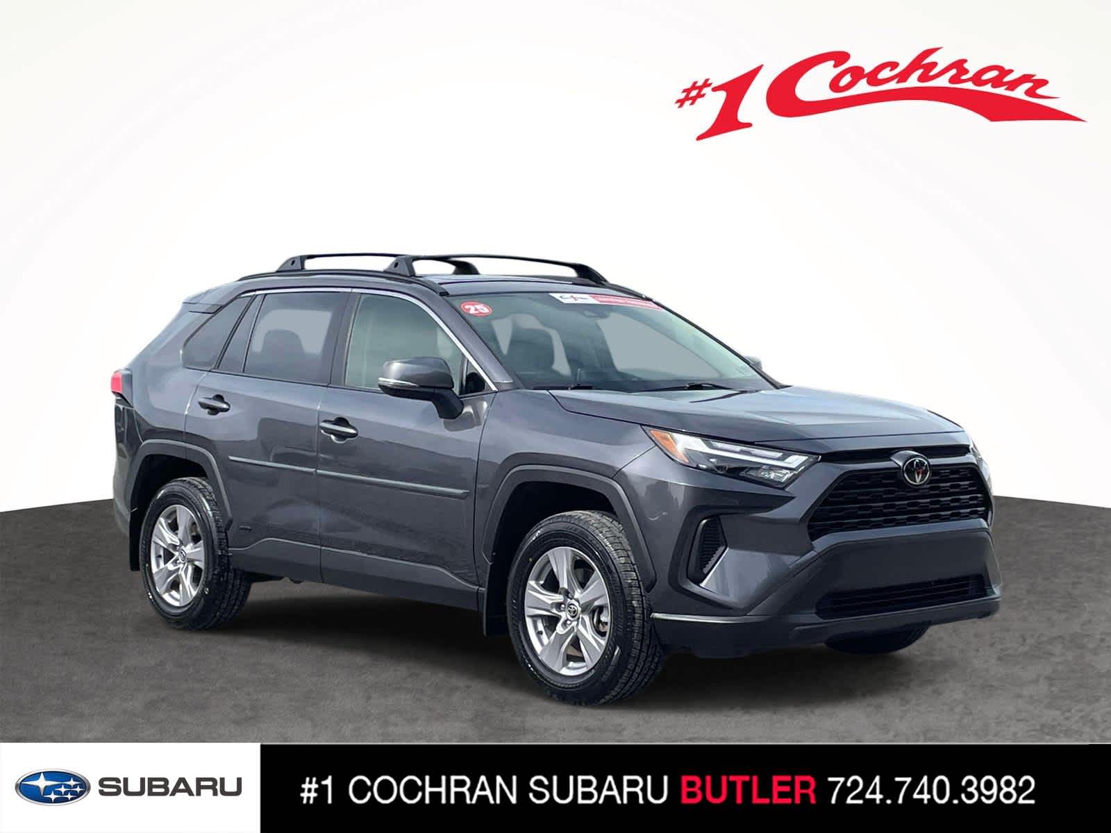 Magnetic Gray Metallic 2025 Toyota RAV4 Hybrid SUV / Crossover All-Wheel Drive Continuously Variable Transmission
