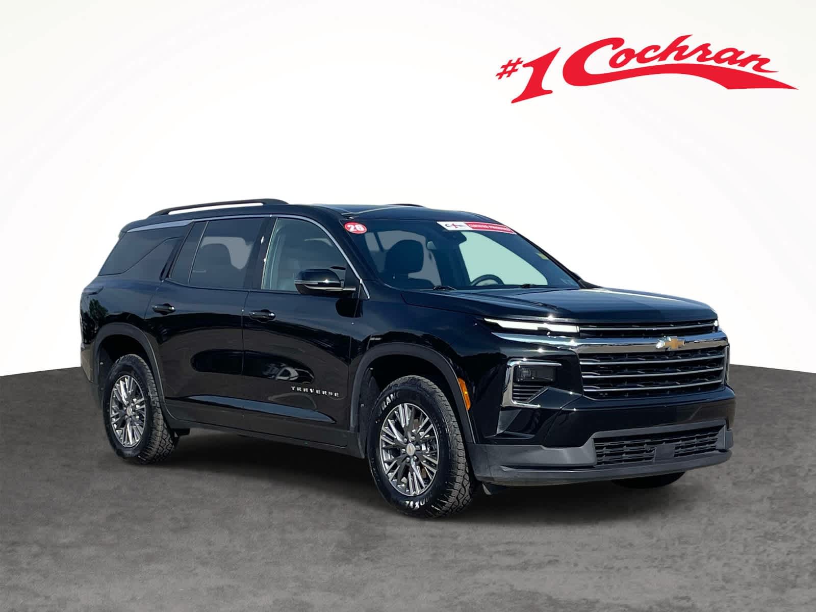 Mosaic Black Metallic 2026 Chevrolet Traverse SUV / Crossover Four-Wheel Drive 8-Speed Automatic