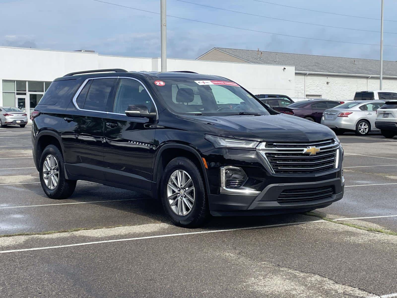 Mosaic Black Metallic 2023 Chevrolet Traverse SUV / Crossover Four-Wheel Drive 9-Speed Automatic