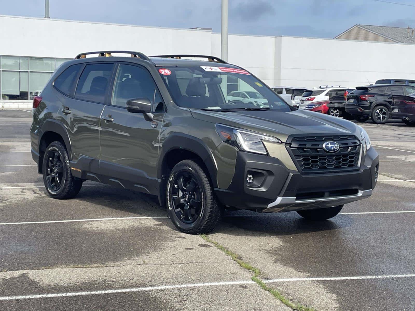 Autumn Green Metallic 2025 Subaru Forester SUV / Crossover All-Wheel Drive Continuously Variable Transmission