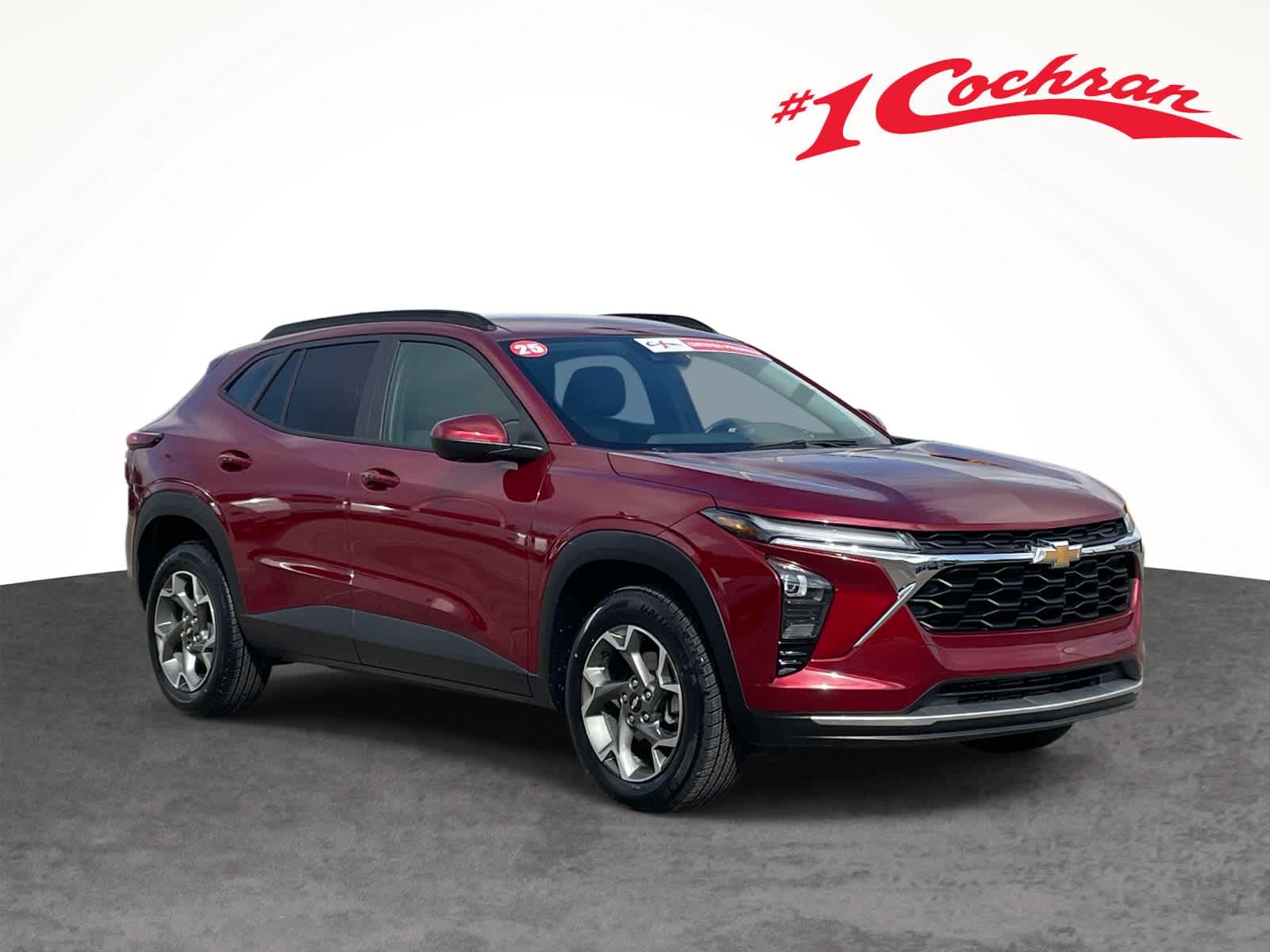 Red (Crimson Metallic) 2025 Chevrolet Trax SUV / Crossover Front-Wheel Drive 6-Speed Automatic