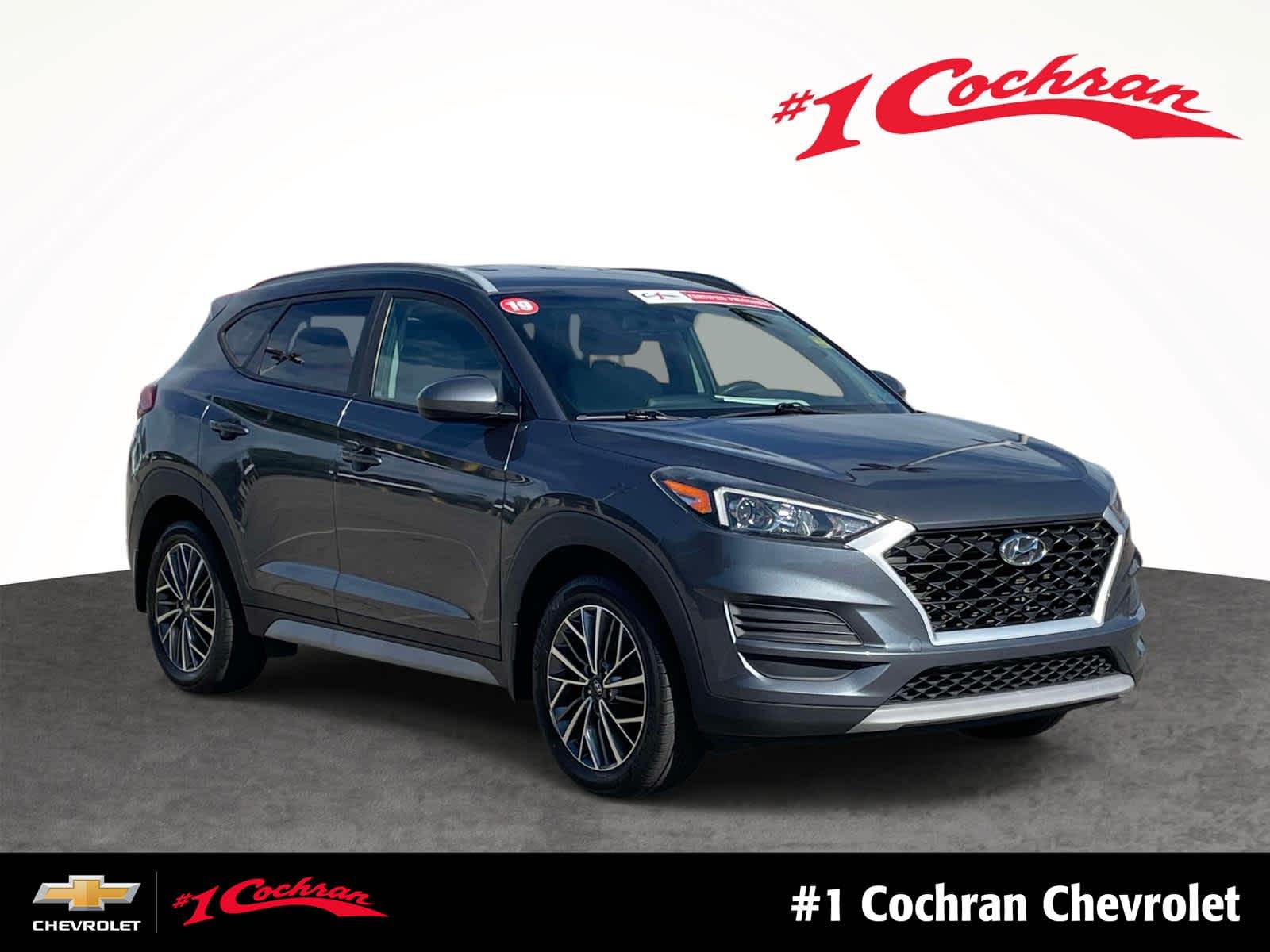 Coliseum Gray 2019 Hyundai Tucson SEL AWD SUV / Crossover All-Wheel Drive 6-Speed Automatic