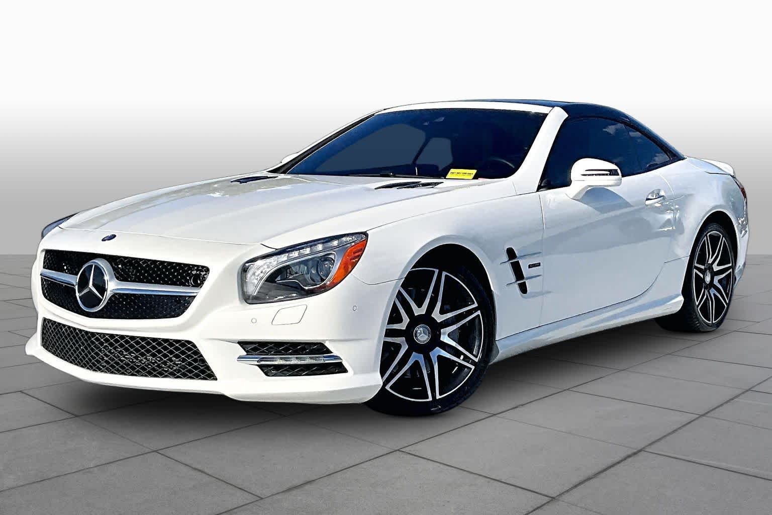designo Diamond White Metallic 2015 Mercedes-Benz SL-Class Convertible Rear-Wheel Drive 7-Speed Automatic