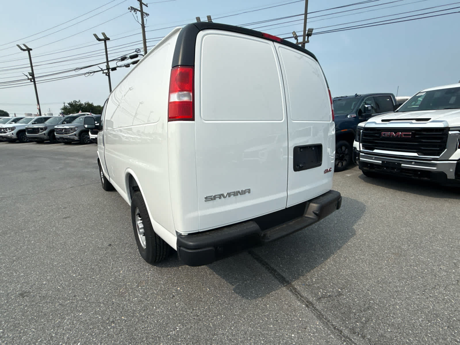 2026 GMC Savana Cargo 2500 Regular Wheelbase, Work Van, RWD