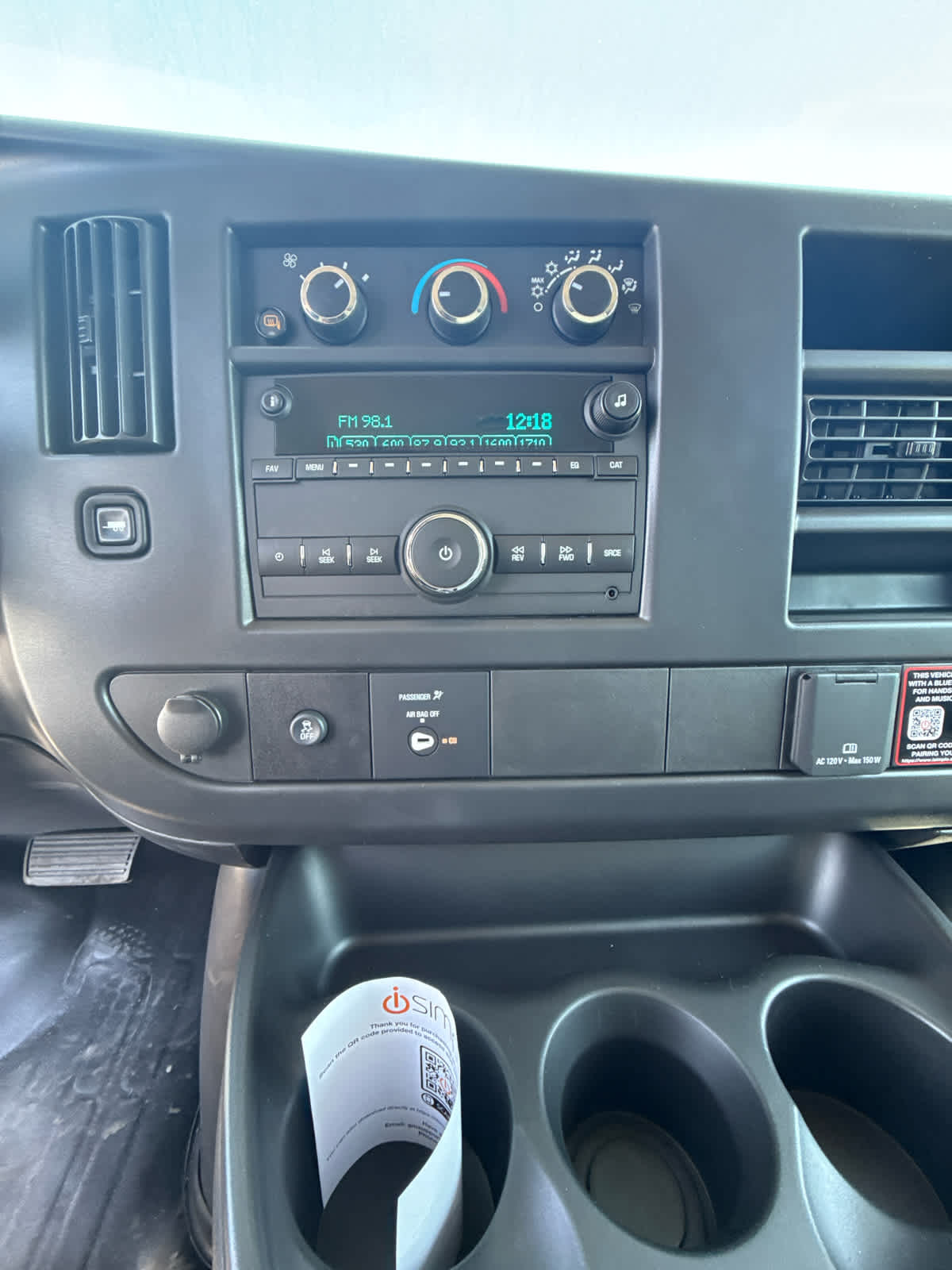 2026 GMC Savana Cargo 2500 Regular Wheelbase, Work Van, RWD