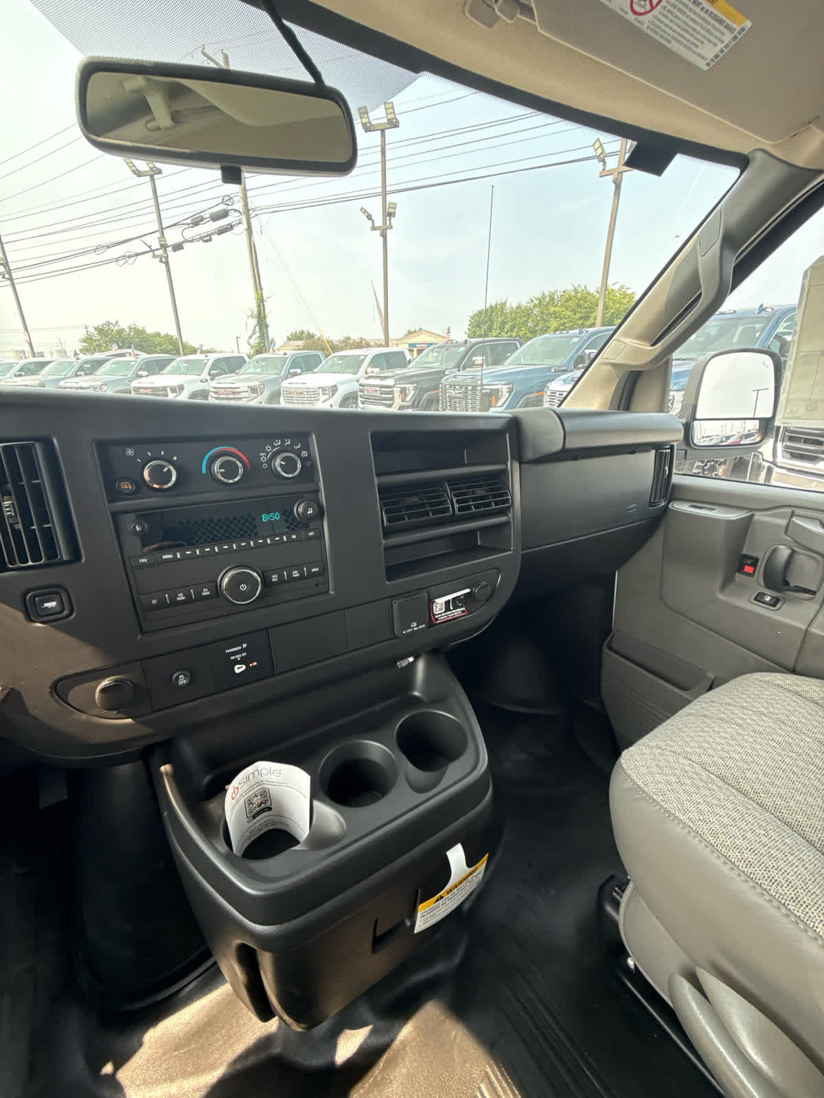 2026 GMC Savana Cargo 2500 Regular Wheelbase, Work Van, RWD