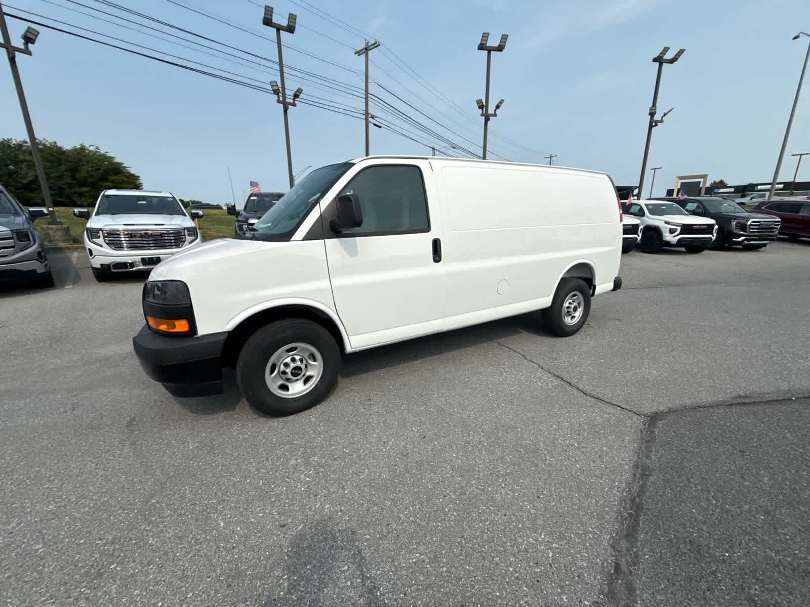 2026 GMC Savana Cargo 2500 Regular Wheelbase, Work Van, RWD