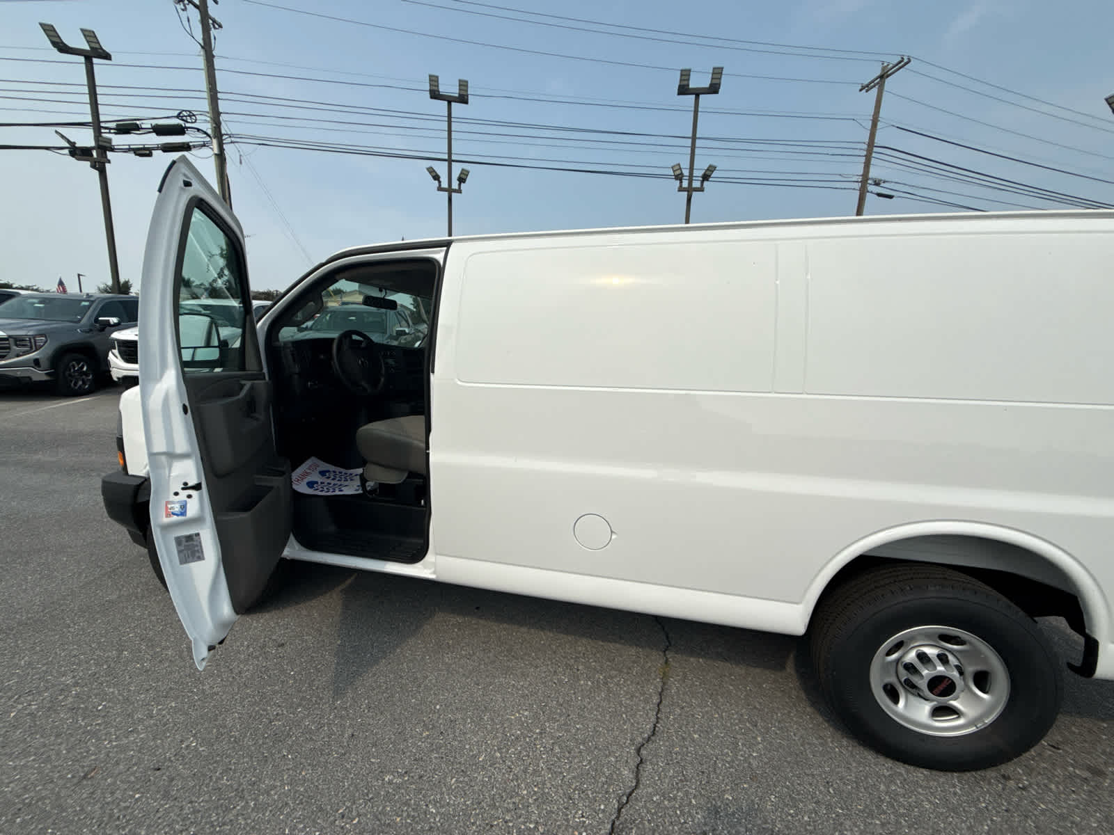 2026 GMC Savana Cargo 2500 Regular Wheelbase, Work Van, RWD