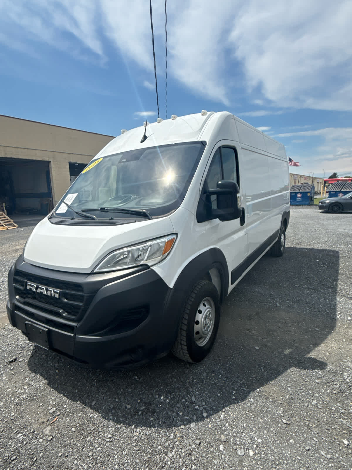 2023 Ram ProMaster 2500 Cargo Van High Roof 159" WB