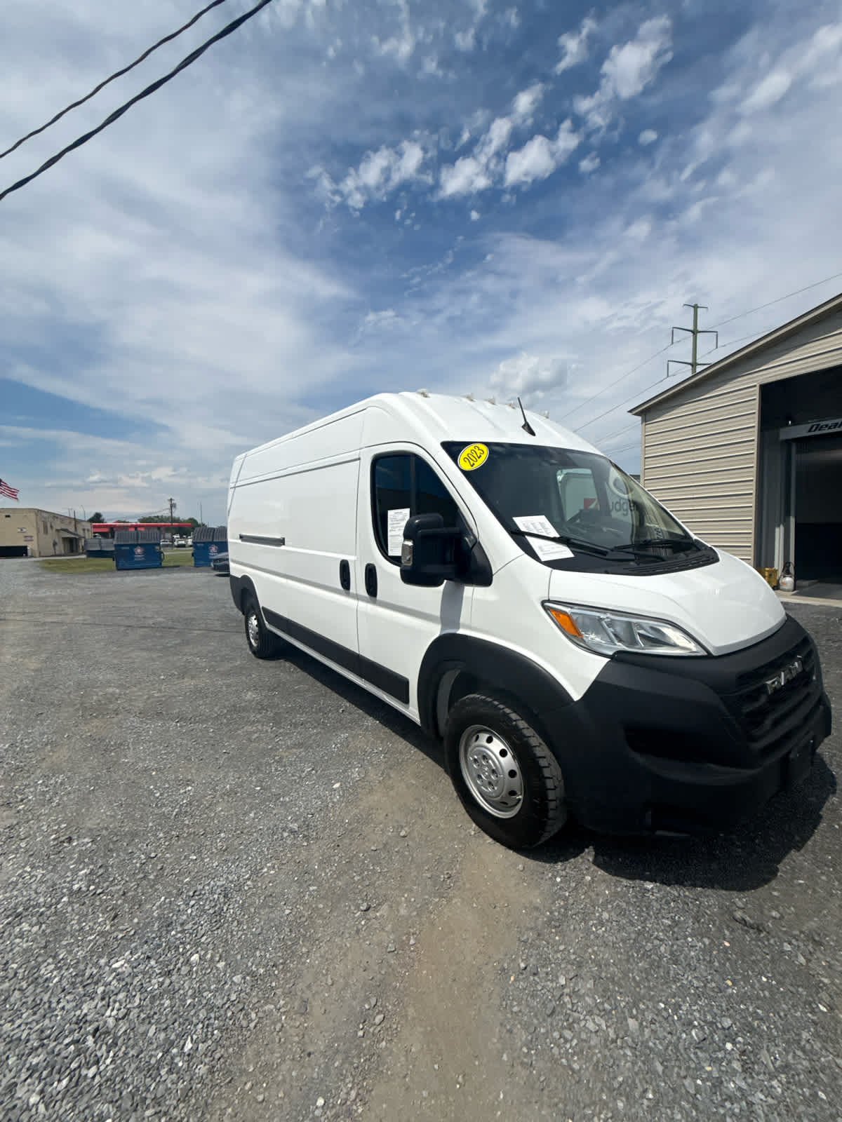 2023 Ram ProMaster 2500 Cargo Van High Roof 159" WB
