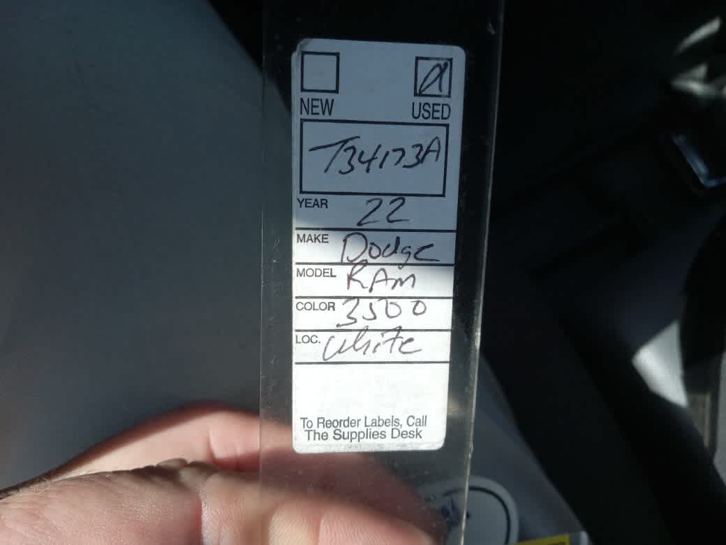2022 Ram 3500 Chassis Tradesman/SLT/Laramie/Limited