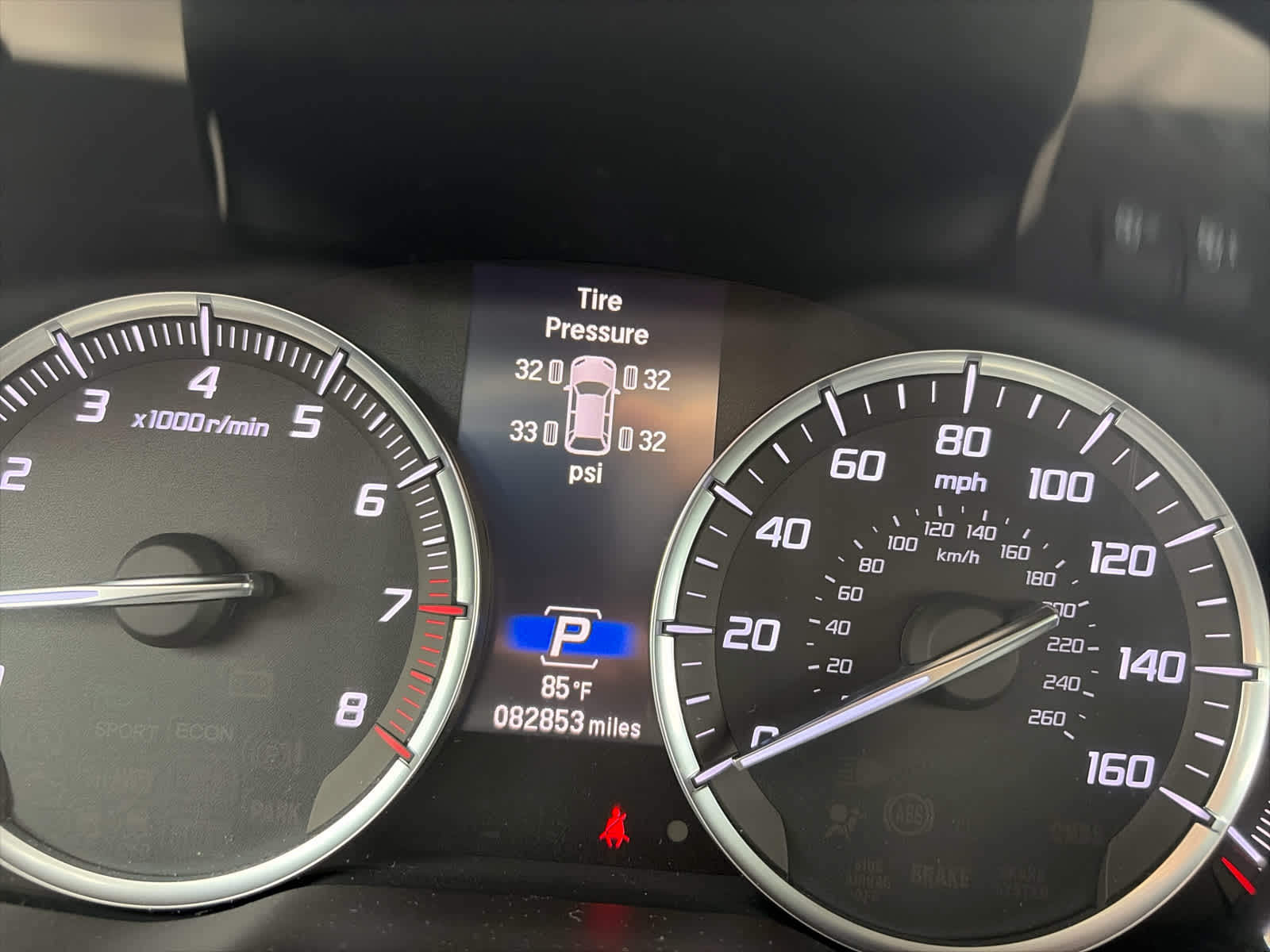 2020 Acura MDX Standard