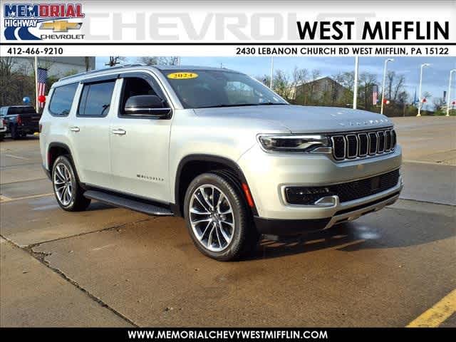 Silver Zynith 2024 Jeep Wagoneer Series II 4WD SUV / Crossover Four-Wheel Drive 8-Speed Automatic