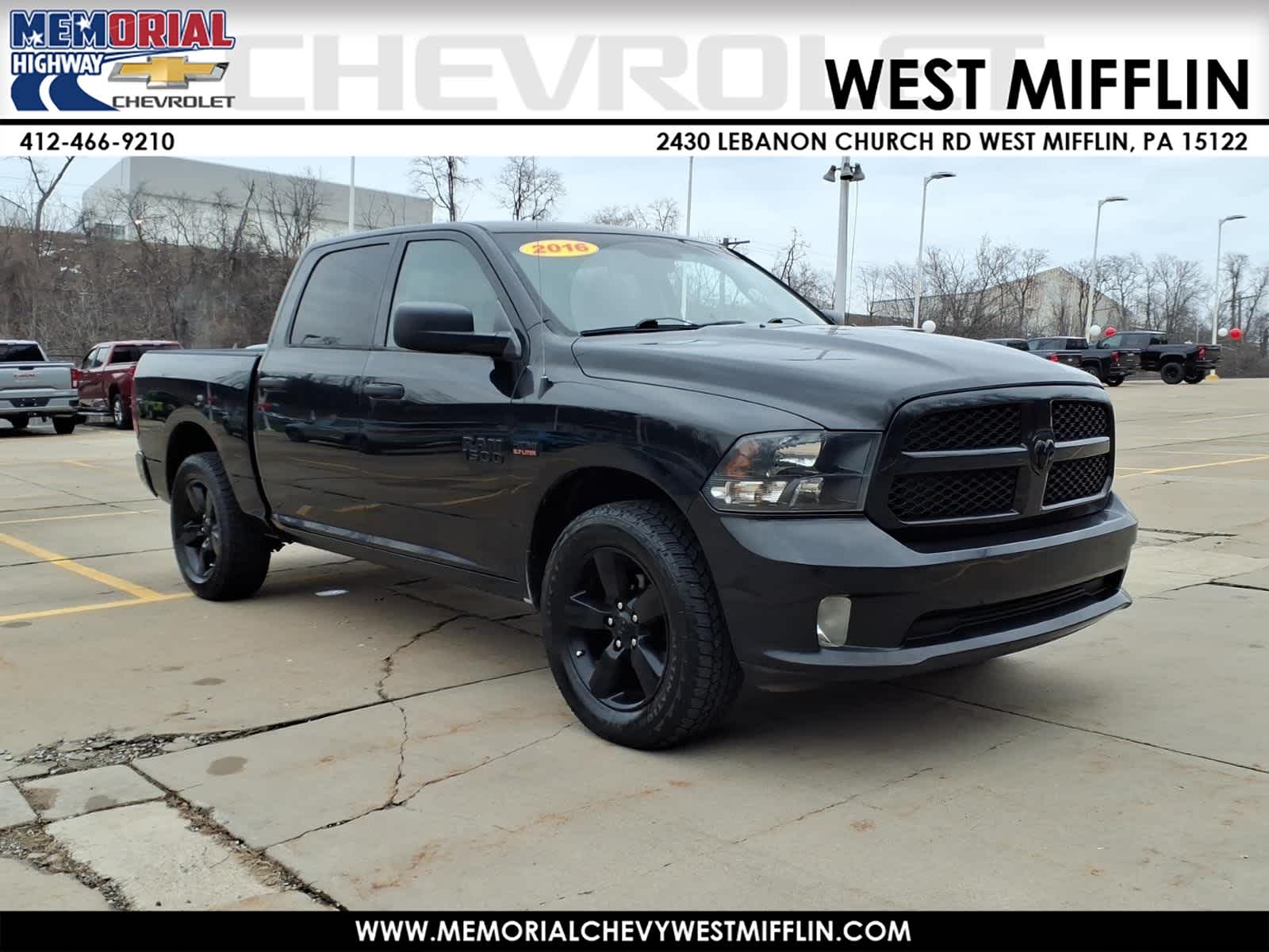 2016 RAM 1500 Express Crew Cab 4WD