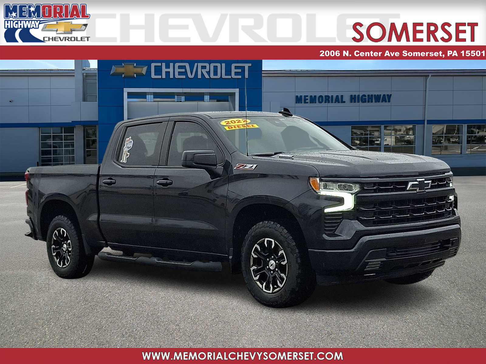 2022 Chevrolet Silverado 1500 RST Crew Cab 4WD