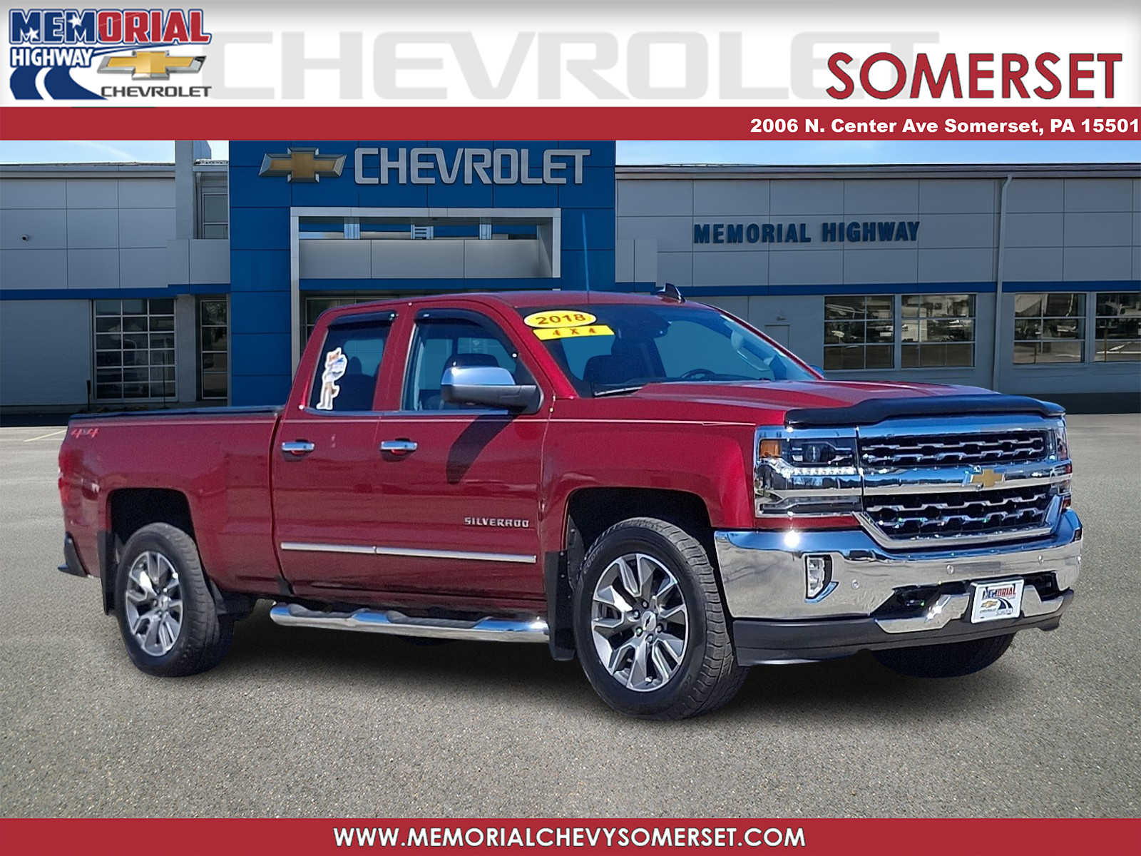 2018 Chevrolet Silverado 1500 LTZ Double Cab 4WD