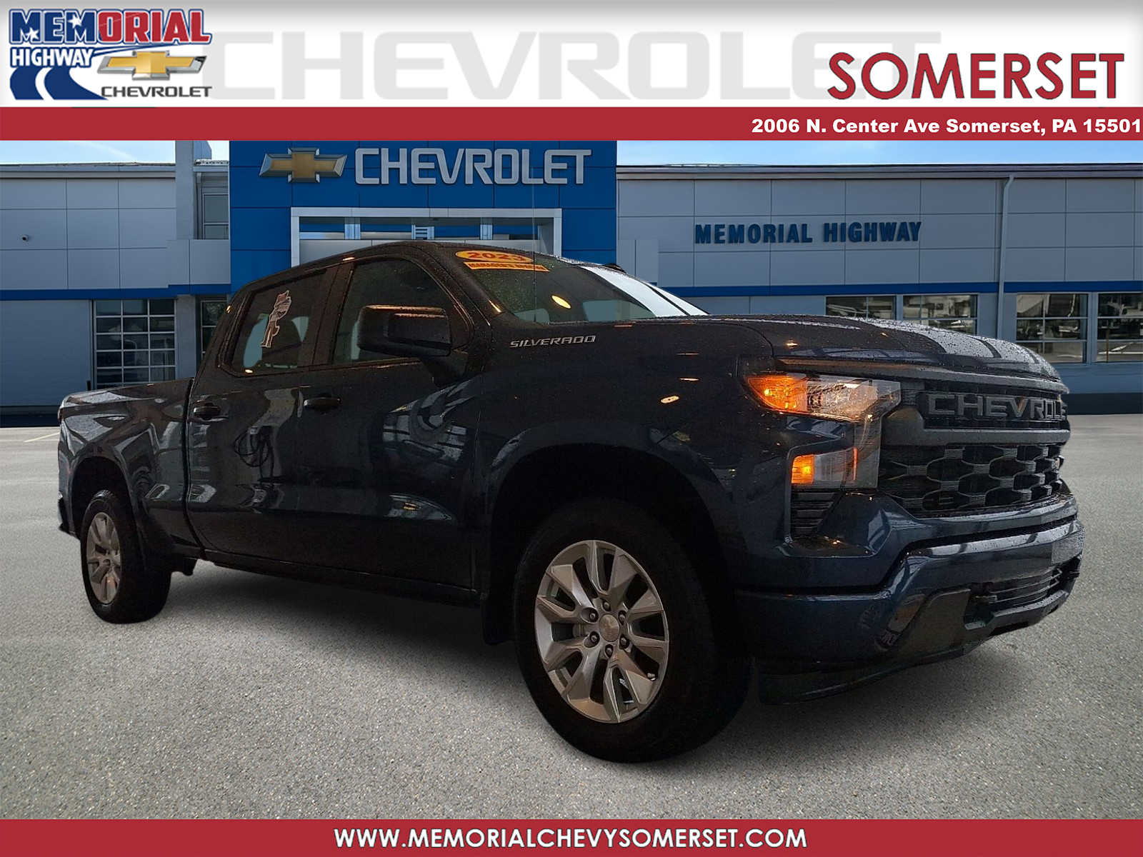 2023 Chevrolet Silverado 1500 Custom Crew Cab 4WD