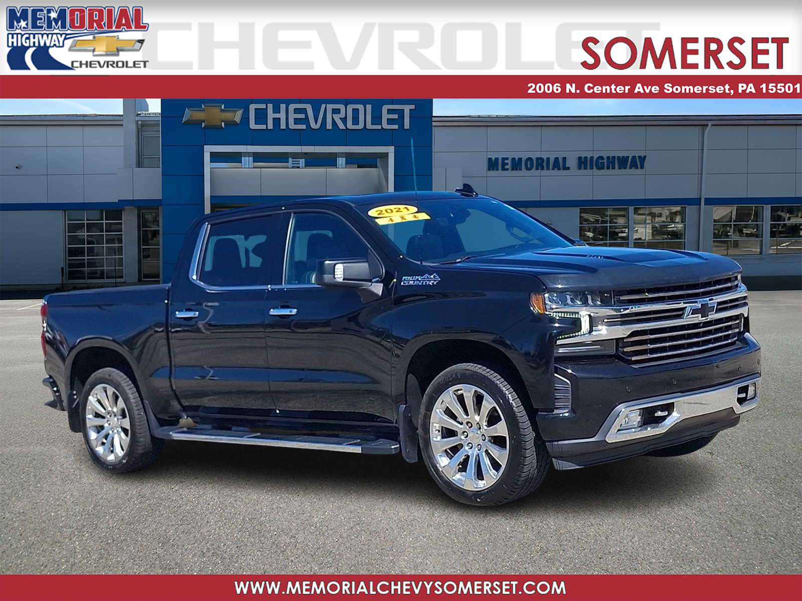 2021 Chevrolet Silverado 1500 High Country Crew Cab 4WD