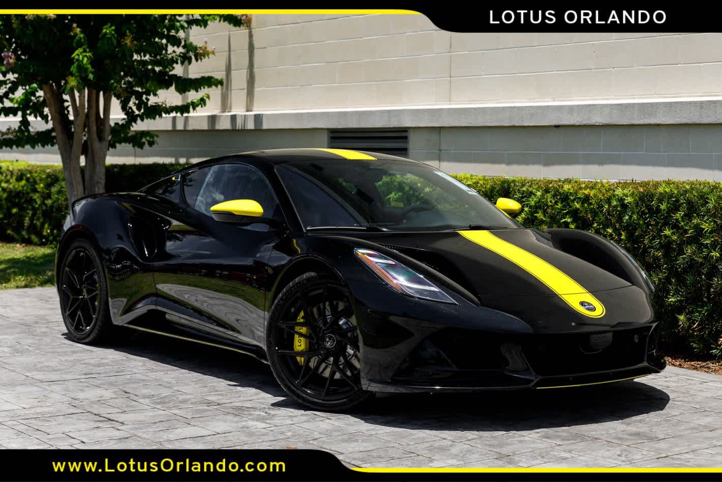 Cosmos Black 2026 Lotus Emira V6 SE Racing Line RWD Coupe Rear-Wheel Drive 6-Speed Manual