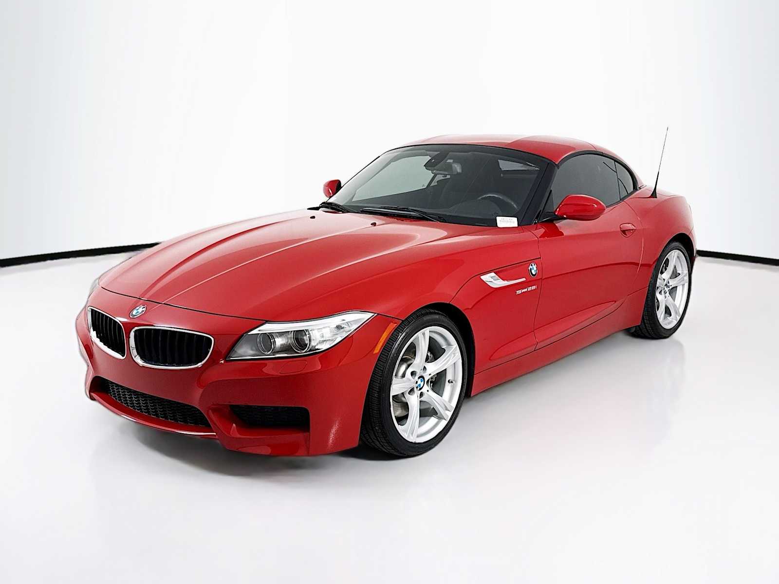 Crimson Red 2014 BMW Z4 sDrive28i Roadster RWD Convertible Rear-Wheel Drive Automatic